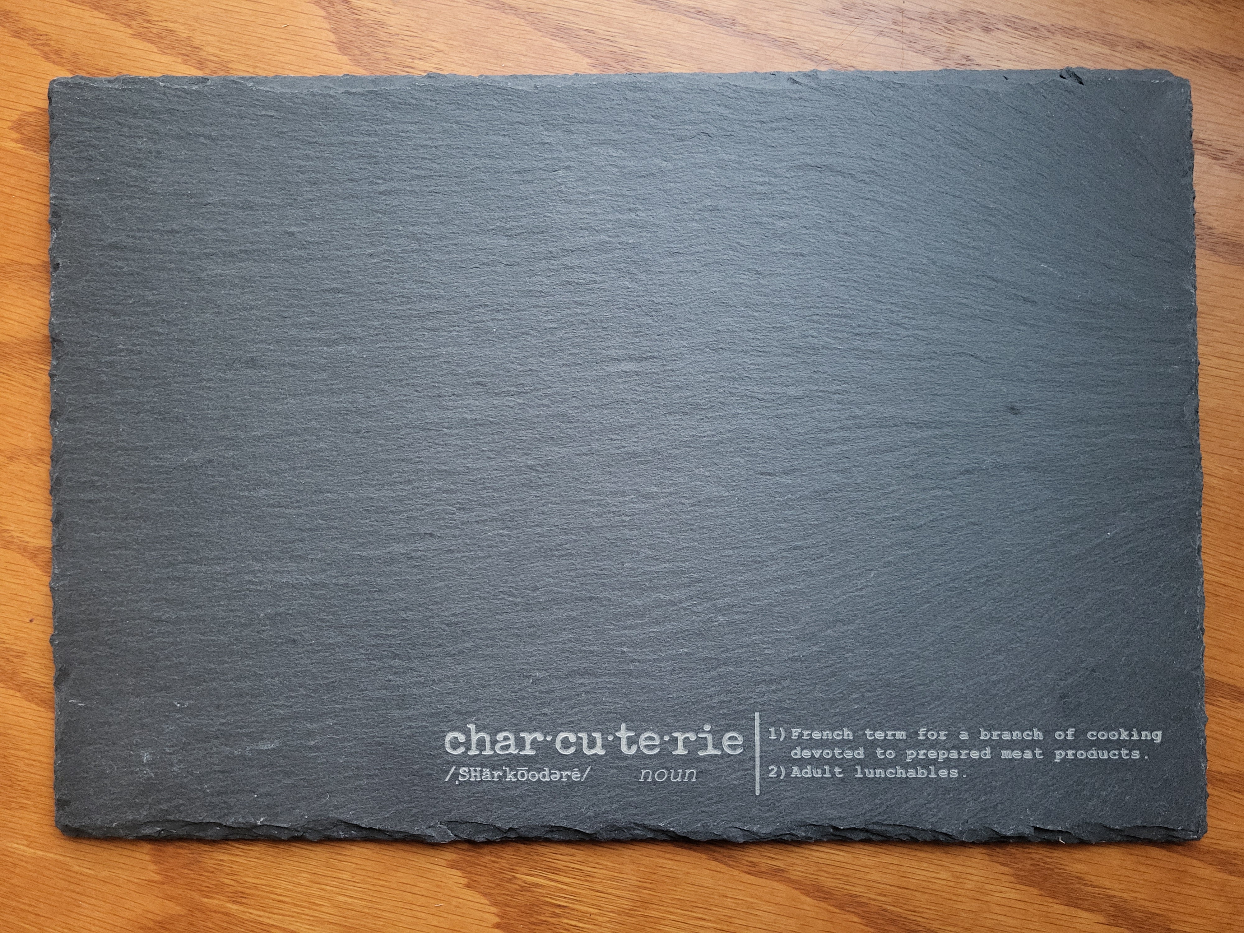 Slate Charcuterie Board