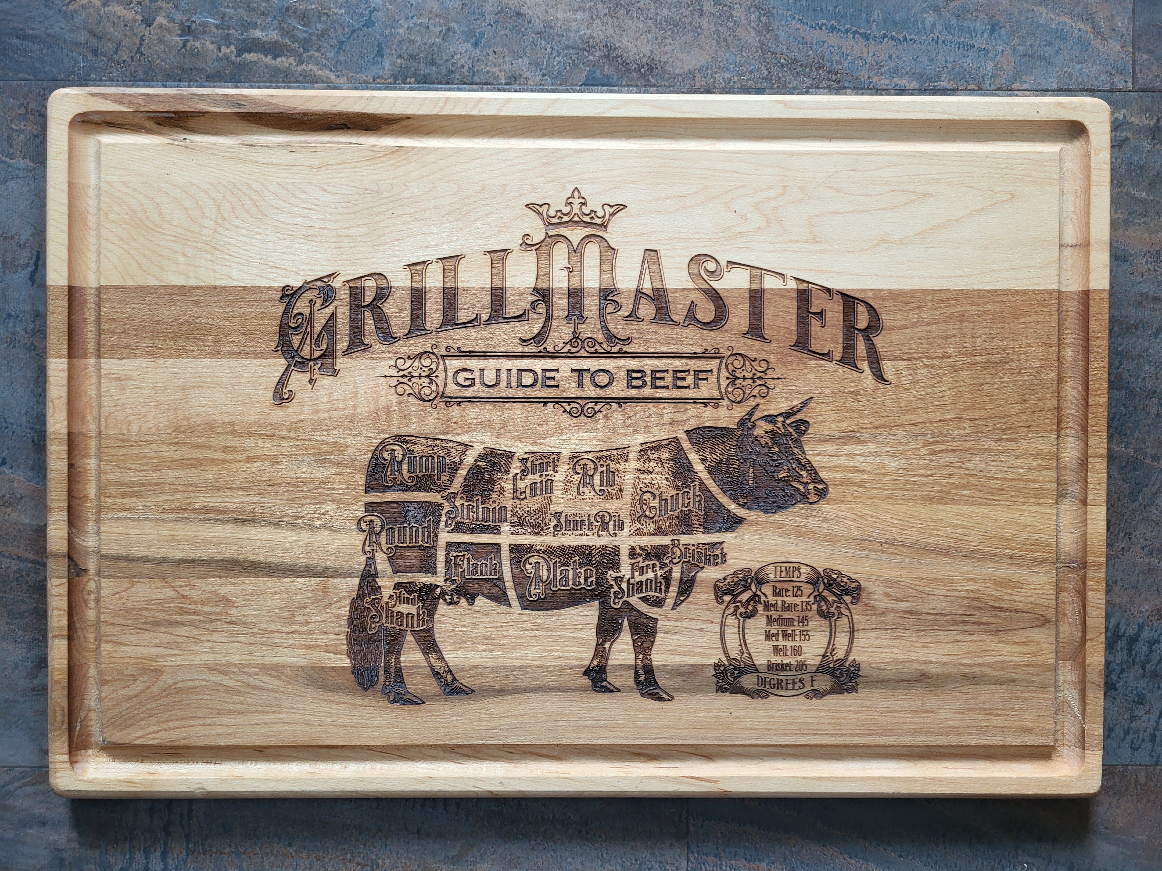 Beef Grillmaster Cutting Board