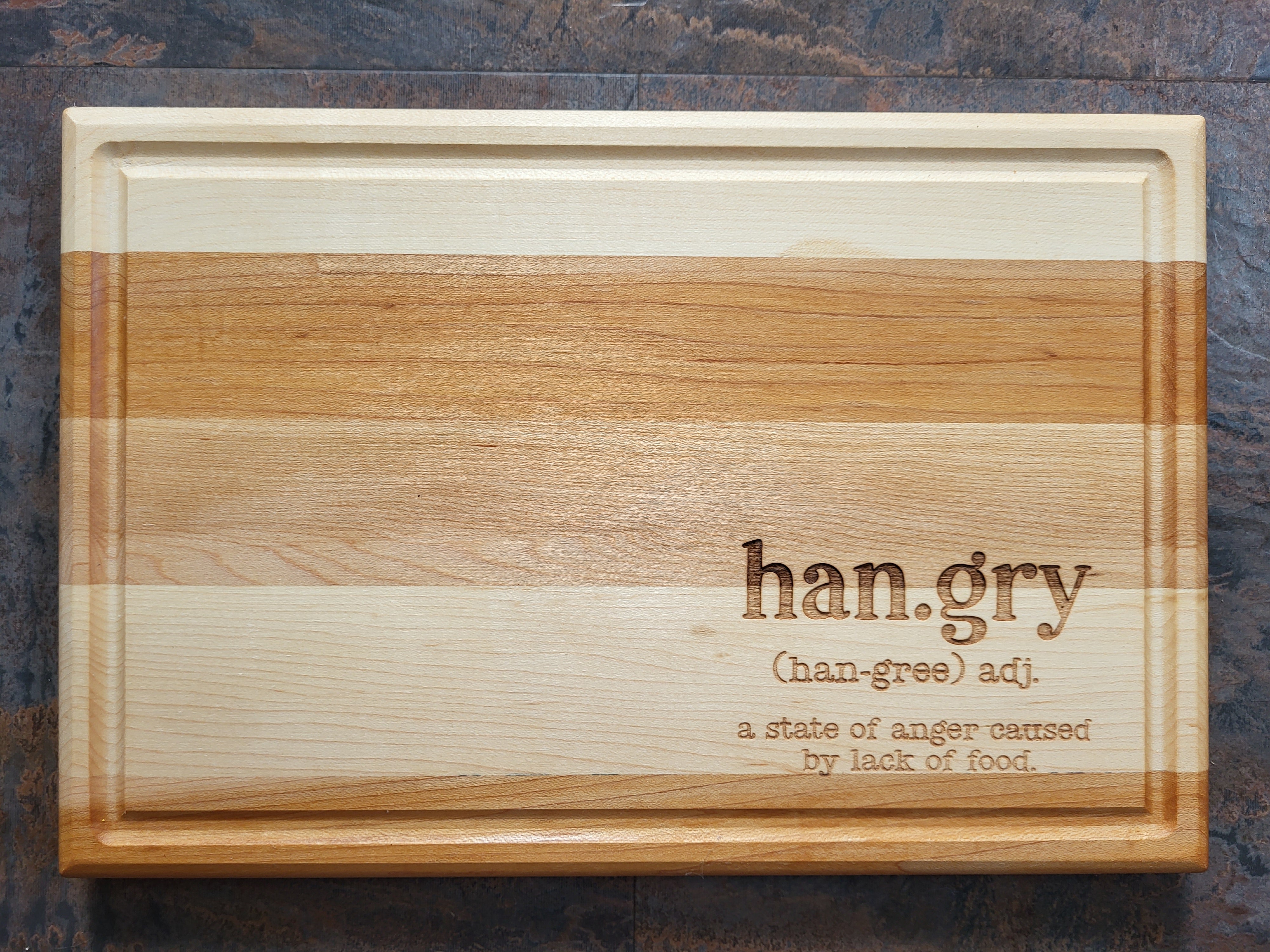 Maple 'Hangry' Cutting Board