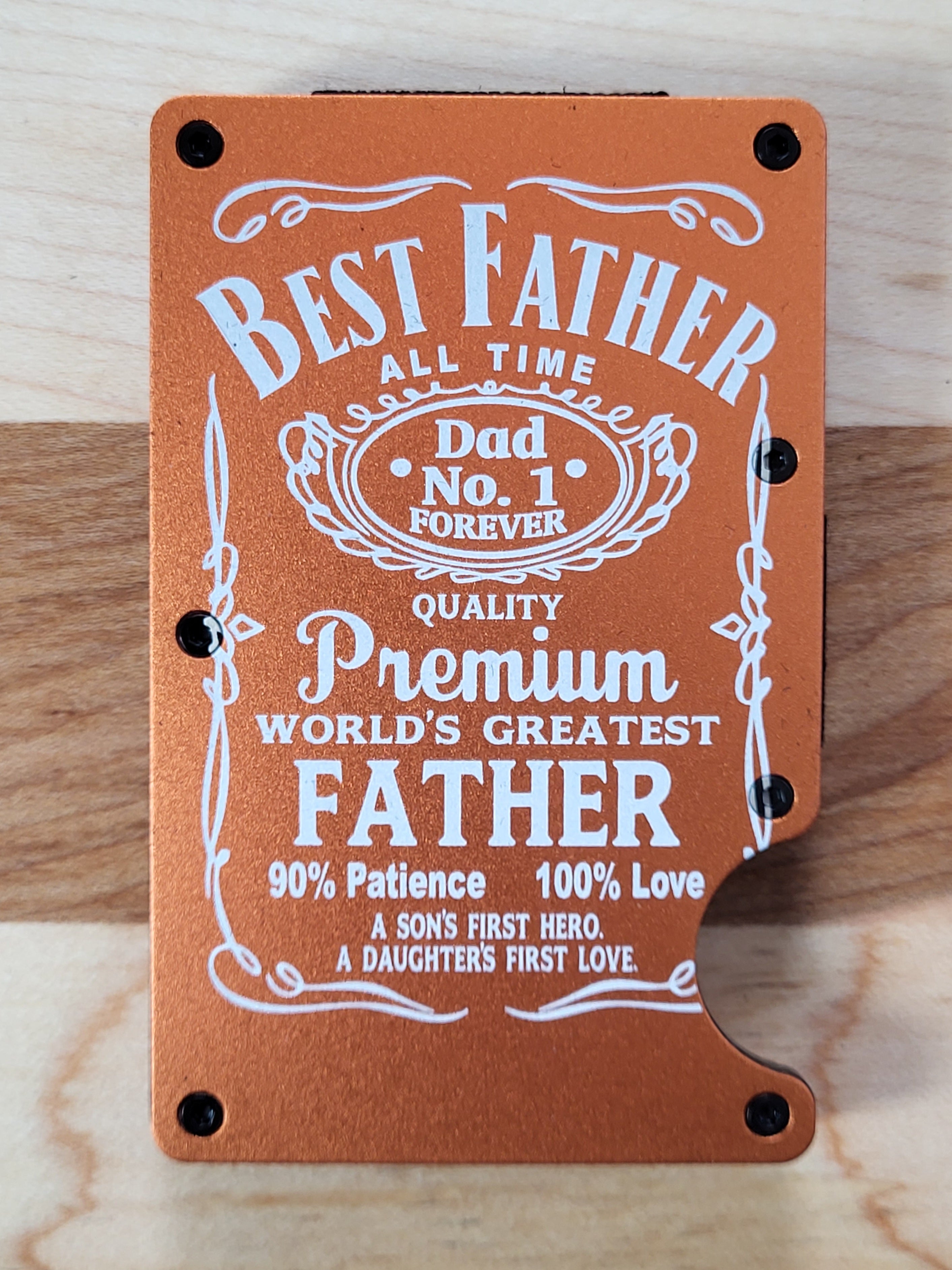 Best Father Card Holder