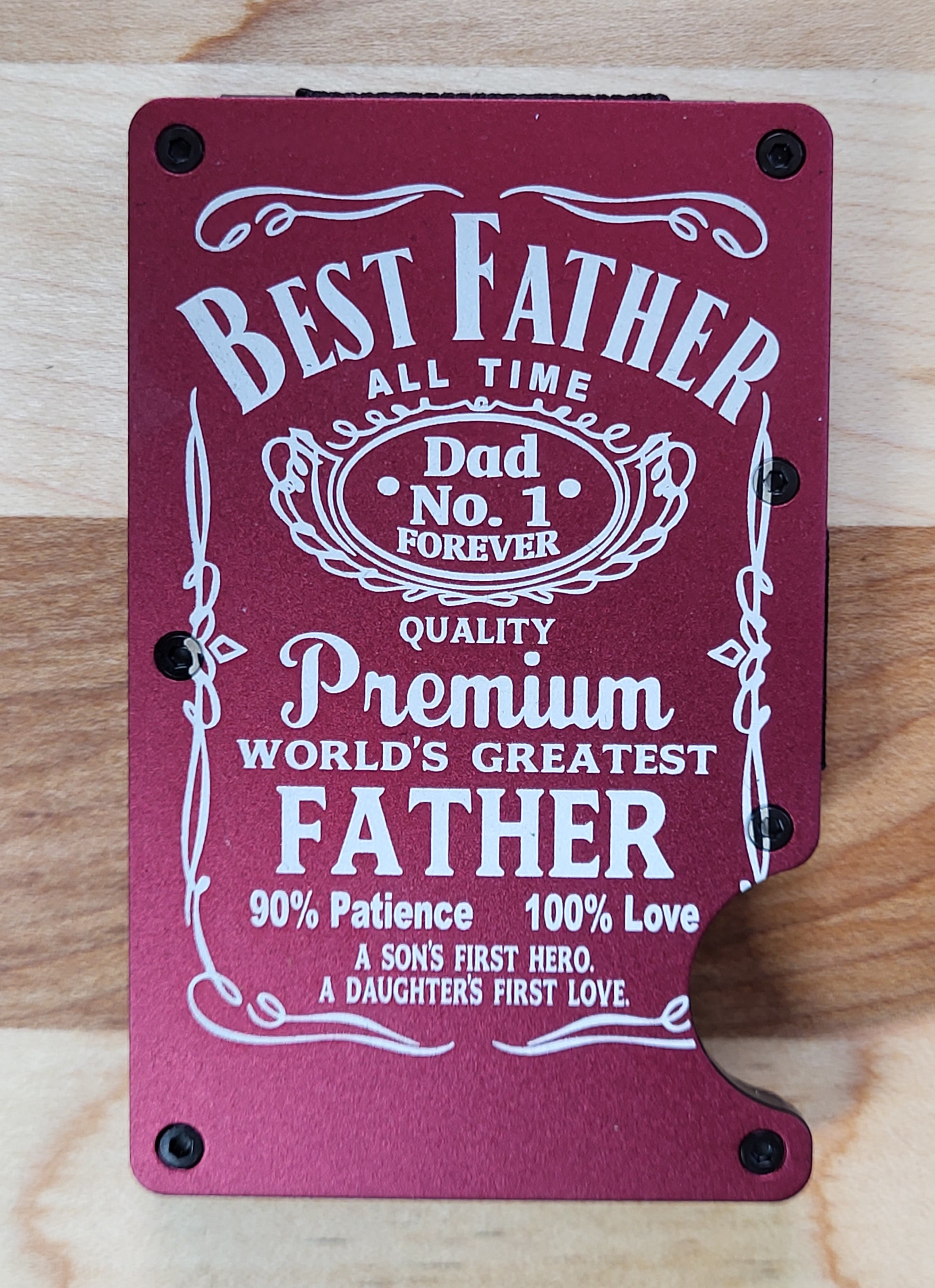 Best Father Card Holder