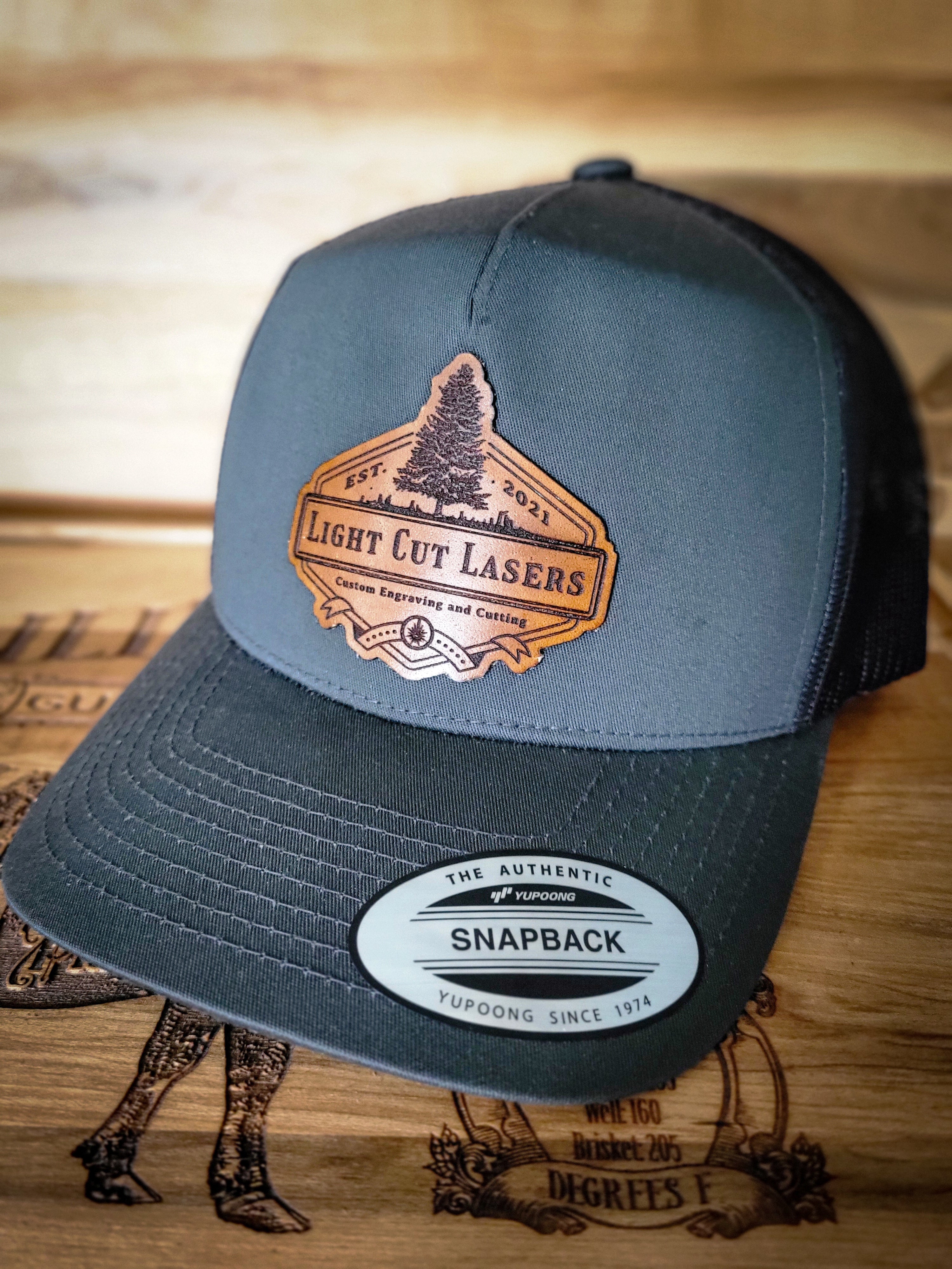 LECYTO ■ Lumiere Leather Patch Ball Cap Lumiere Leather Patch Ball Cap_[Black] - LECYTO